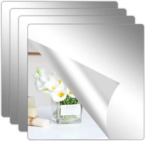 Pieces self adhesive - pieces, mirror