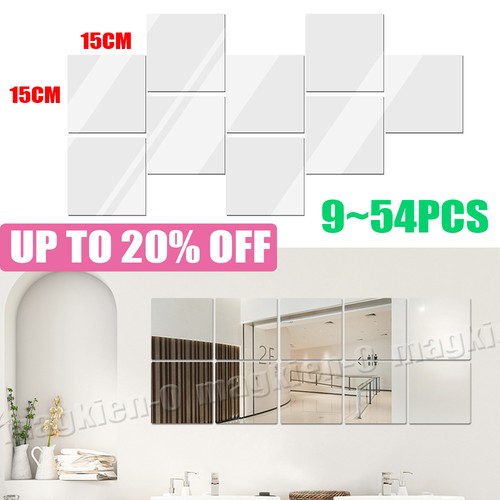 54pcs self adhesive mirrors - 9~54pcs,
