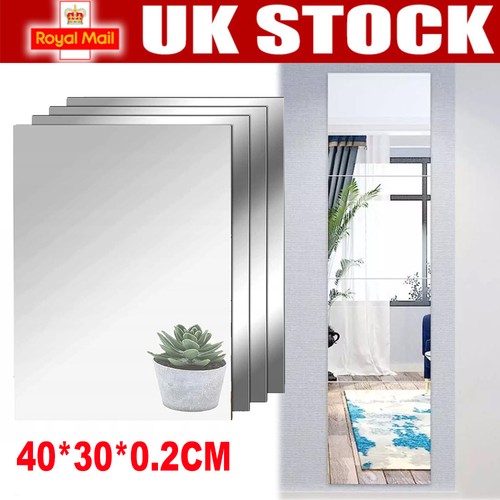 4pcs 40x30cm mirror tiles - 40x30cm, wall