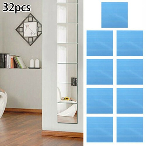 32x glass mirror - mirror, wall