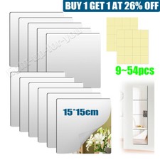 9~54Pcs Self Adhesive Mirrors
