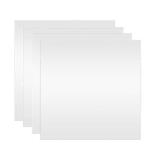 Pcs stick mirror wall - stick-on,