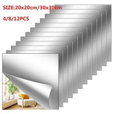 Mirror Tiles Wall Sticker