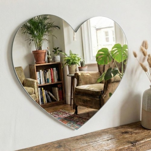 Aesthetic stick mirror wall - stick,