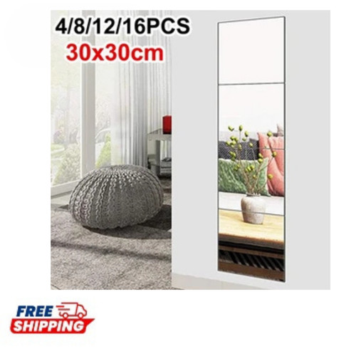 16pcs 30x30cm mirror tiles - 16pcs,