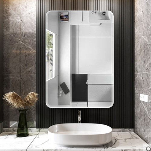 Rectangle mirror frameless - mirror,