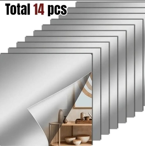 14pcs self adhesive mirror - 14pcs,