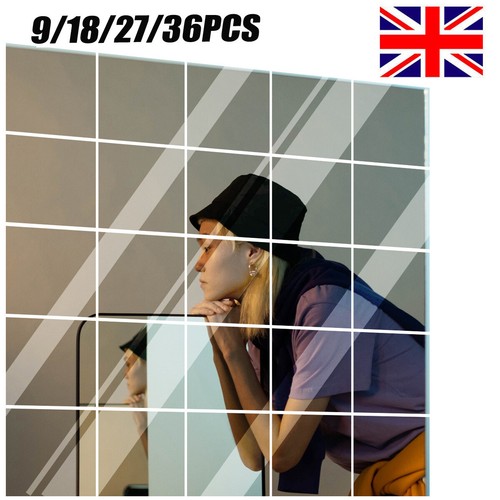 36pcs mirror tiles - 18/36pcs, wall