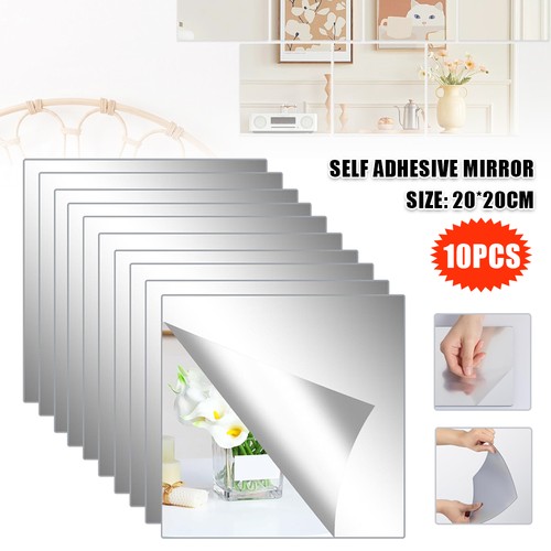 Acrylic mirror tiles wall - mirror,