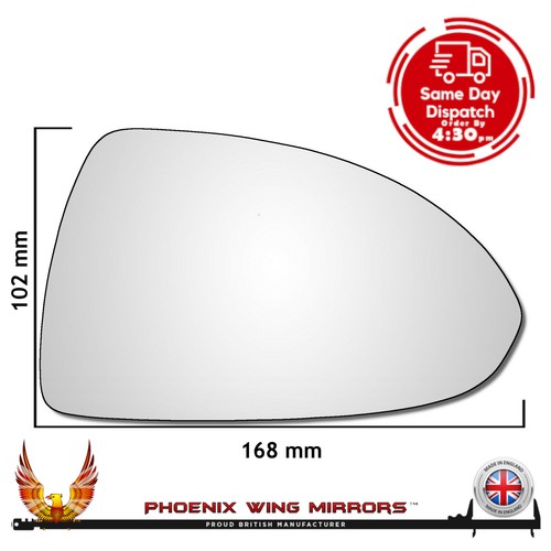 Wing mirror glass right - wing,