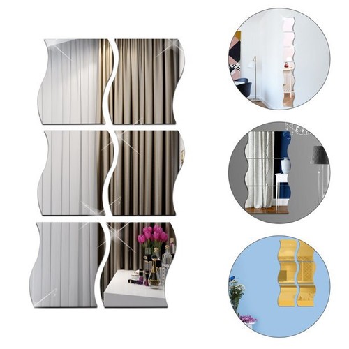 12pcs glass mirror - 6/12pcs, tiles