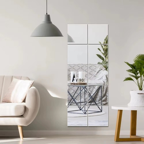 10pcs mirror tiles - tiles, wall