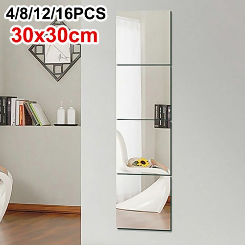 16pcs 30x30cm mirror tiles - 16pcs,