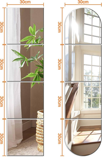 Self adhesive acrylic mirror - self,