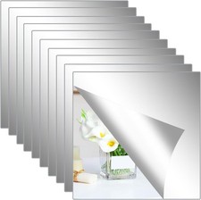 10PCS DIY Acrylic Mirror Tiles