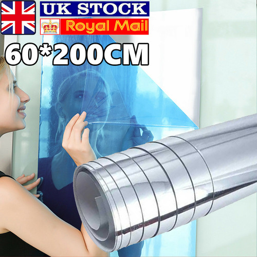 Large mirror wall sticker - large,