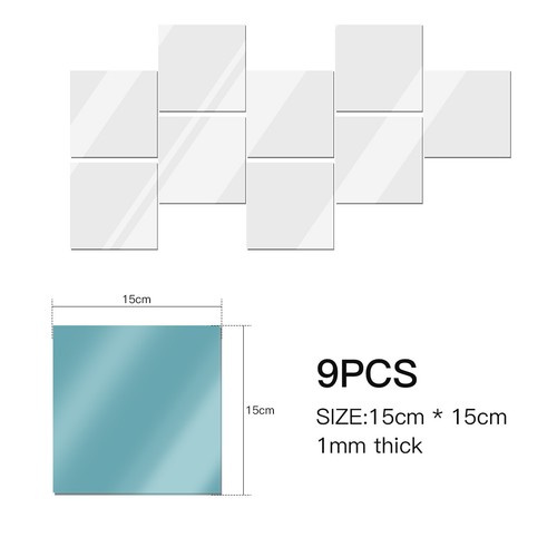 Mirror tiles wall - mirror,