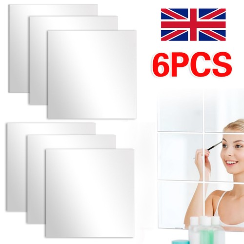 18pcs 30x30cm mirror tiles - mirror,