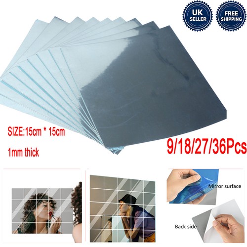 36pcs 15x15cm mirror - 15x15cm,