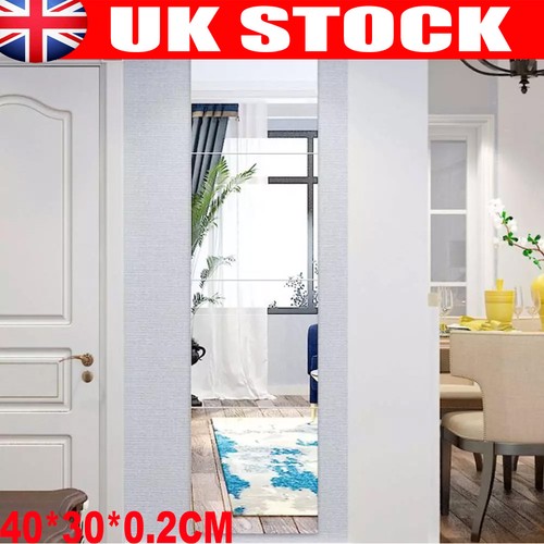 4pcs mirror tiles wall - wall, sticker