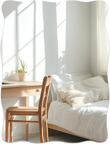 Tskdkit wavy wall mirror - wall, 40